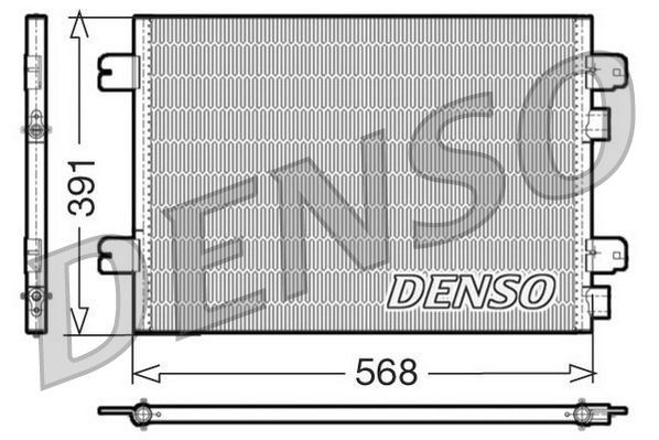 Denso Ac Condenser DCN23011 - image 2