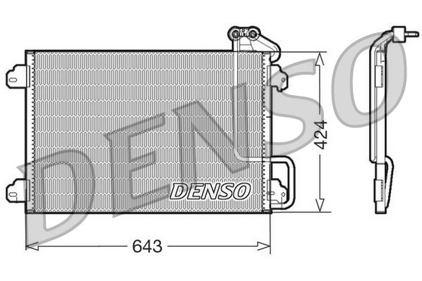 Denso Ac Condenser DCN23013 - image 2