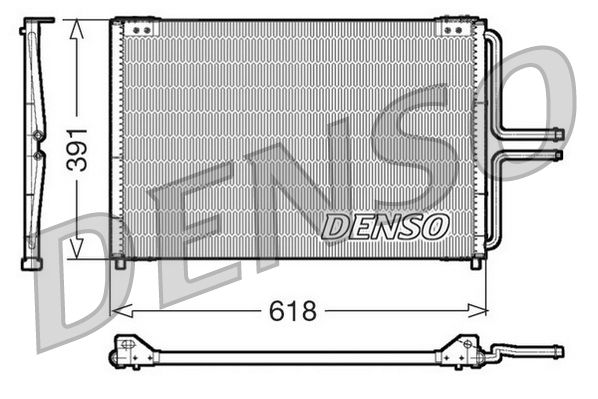 Denso Ac Condenser DCN23020 - image 2