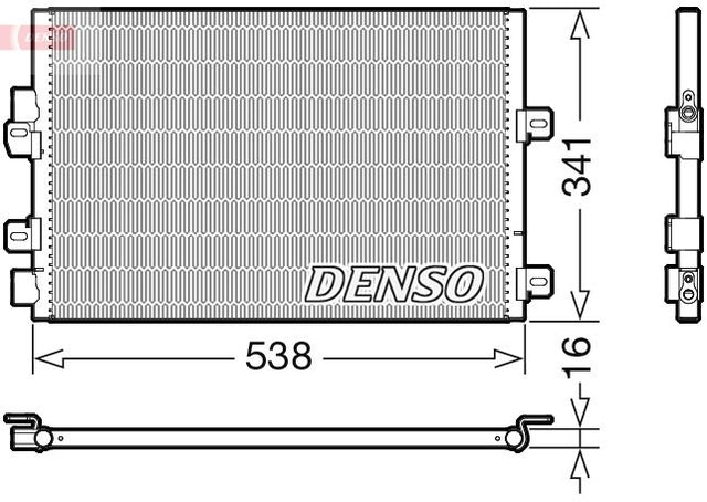 Denso Ac Condenser DCN23028 - image 2