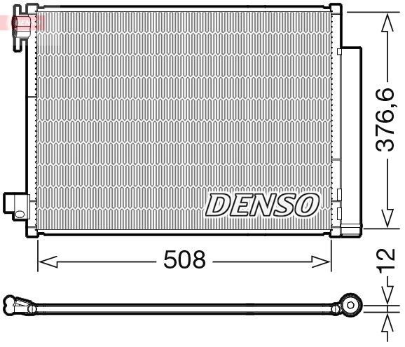 Denso Ac Condenser DCN23052 - image 2