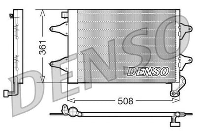 Denso Ac Condenser DCN27004