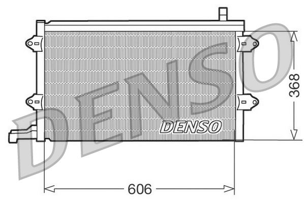 Denso Ac Condenser DCN32003 - image 2