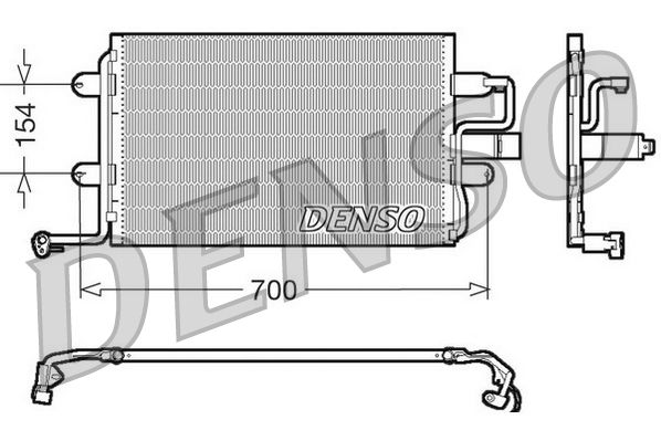 Denso Ac Condenser DCN32017 - image 2