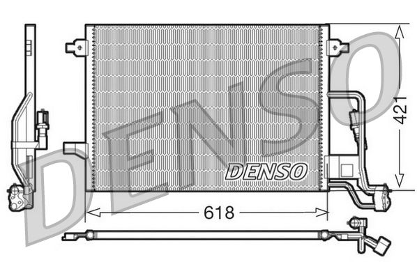 Denso Ac Condenser DCN32018 - image 2