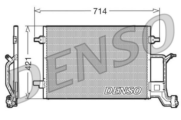 Denso Ac Condenser DCN32019 - image 2