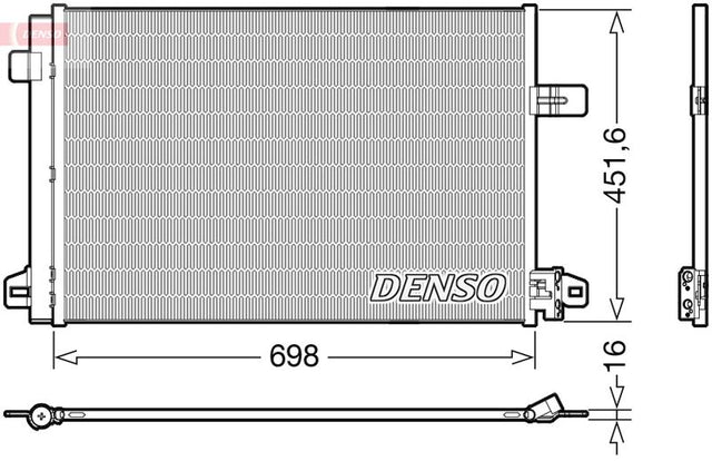 Denso Ac Condenser DCN32028 - image 2