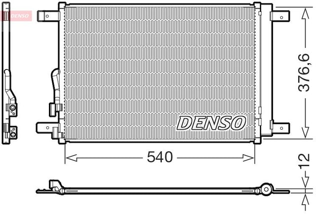 Denso Ac Condenser DCN32033 - image 2
