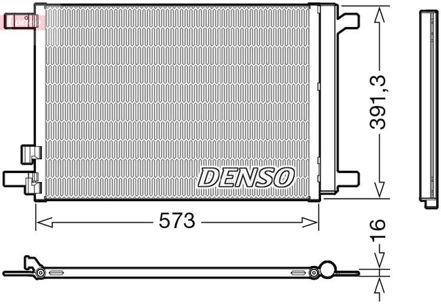 Denso Ac Condenser DCN32066 - image 2