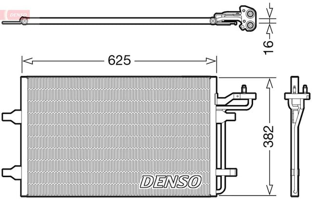 Denso Ac Condenser DCN33009 - image 2