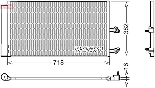 Denso Ac Condenser DCN33014 - image 2