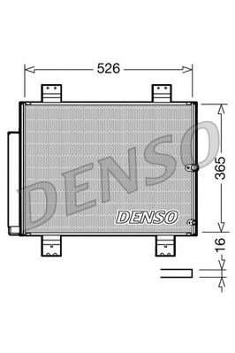 Denso Ac Condenser DCN35002 - image 2