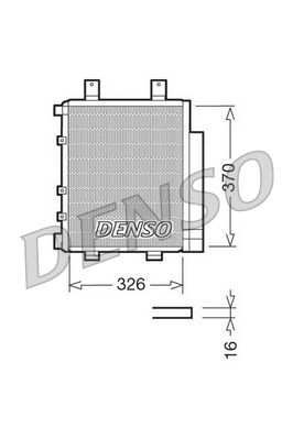 Denso Ac Condenser DCN35003 - image 2