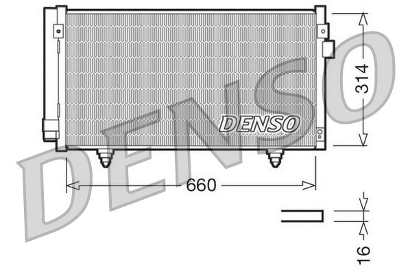 Denso Ac Condenser DCN36003 - image 2