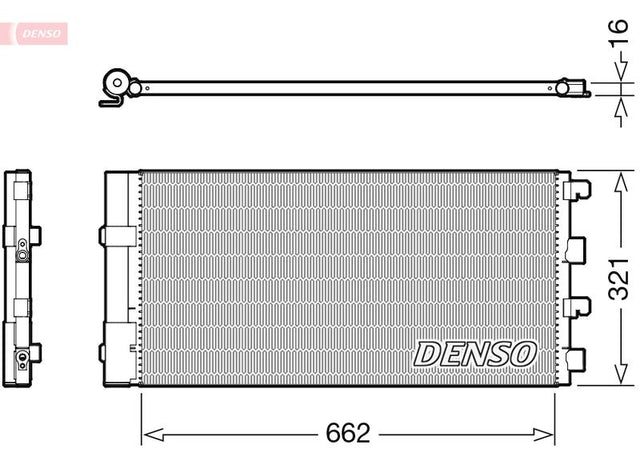 Denso Ac Condenser DCN37003 - image 2