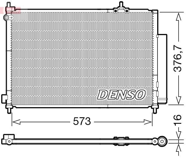 Denso Ac Condenser DCN40031 - image 2