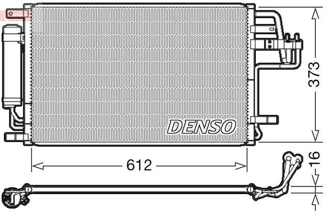 Denso Ac Condenser DCN41007 - image 2