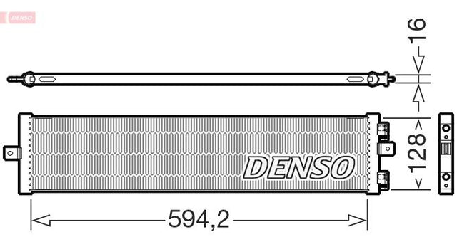 Denso Ac Condenser DCN41028 - image 2