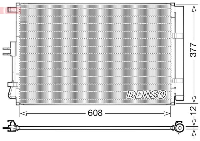 Denso Ac Condenser DCN43003 - image 2