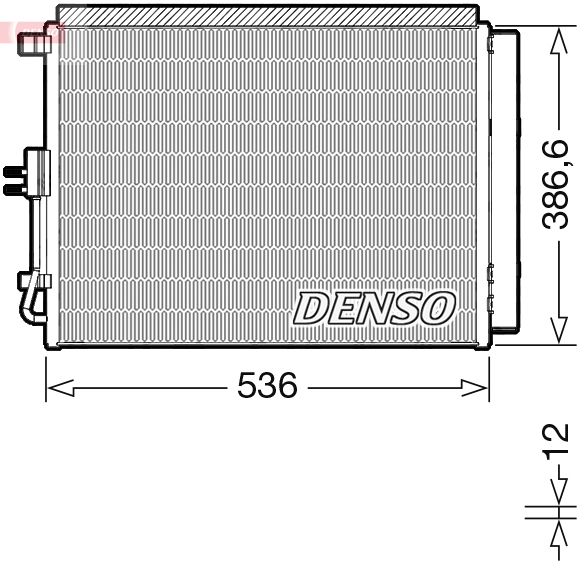 Denso Ac Condenser DCN43009 - image 2