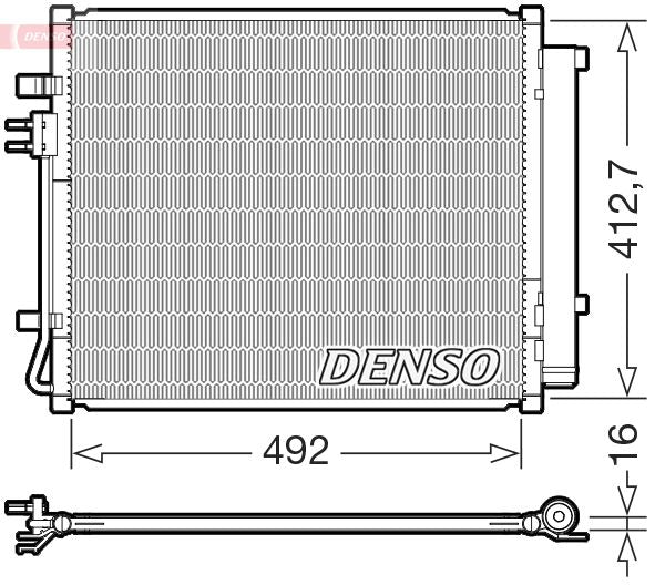 Denso Ac Condenser DCN43015 - image 2