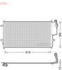 Denso Ac Condenser DCN44010 thumbnail