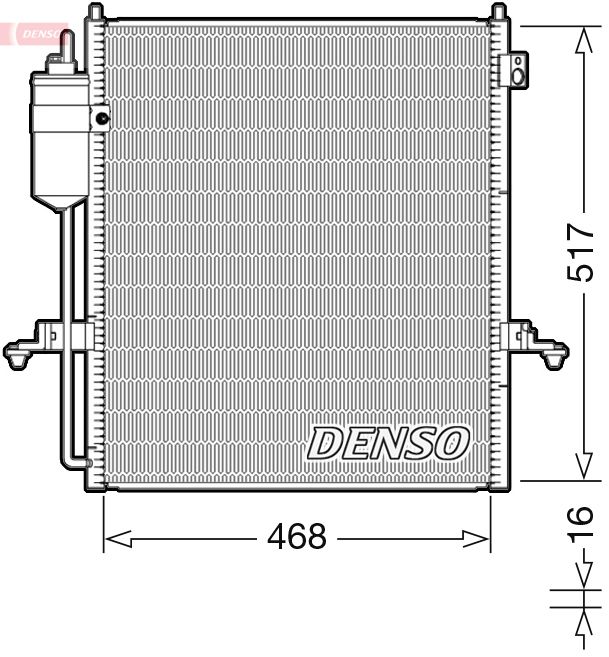 Denso Ac Condenser DCN45004 - image 2