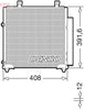 Denso Ac Condenser DCN45012 thumbnail