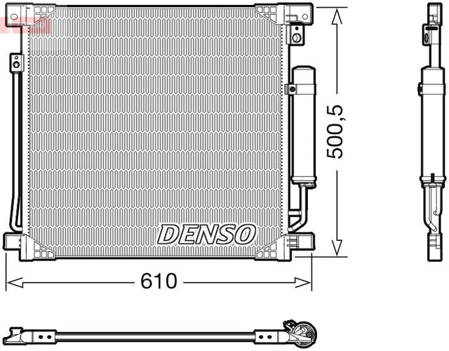 Denso Ac Condenser DCN45013 - image 2