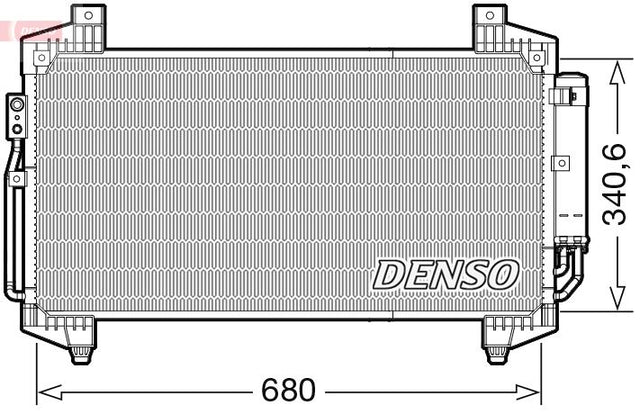 Denso Ac Condenser DCN45014 - image 2