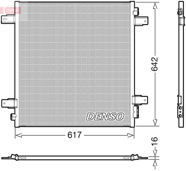 Denso Ac Condenser DCN46027 - image 2