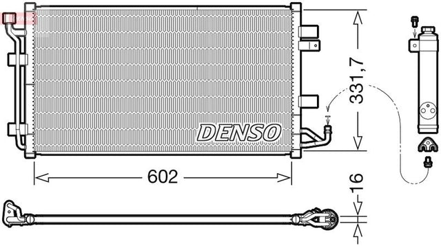 Denso Ac Condenser DCN46035 - image 2