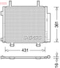 Denso Ac Condenser DCN47004 thumbnail