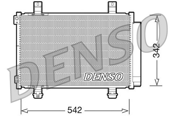 Denso Ac Condenser DCN47005 - image 2