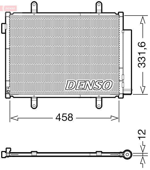 Denso Ac Condenser DCN47011 - image 2