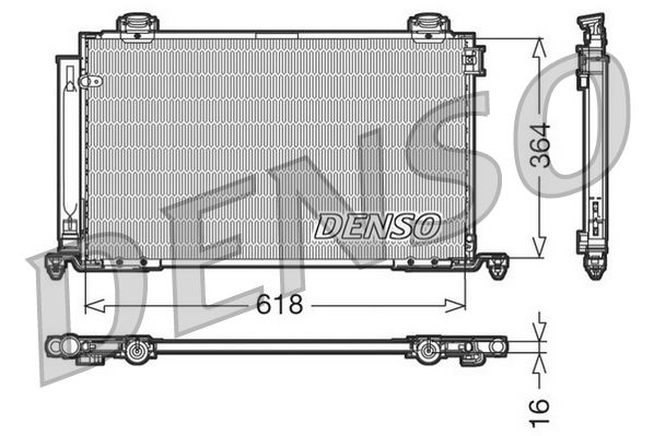 Denso Ac Condenser DCN50015 - image 2