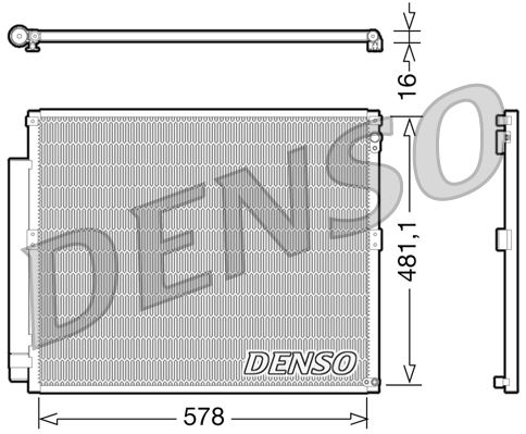 Denso Ac Condenser DCN50017 - image 2