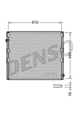 Denso Ac Condenser DCN50020 - image 2