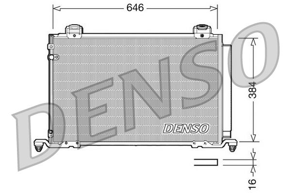 Denso Ac Condenser DCN50026 - image 2