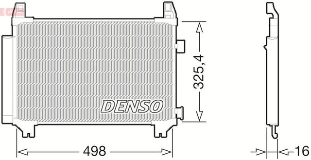 Denso Ac Condenser DCN50029 - image 2