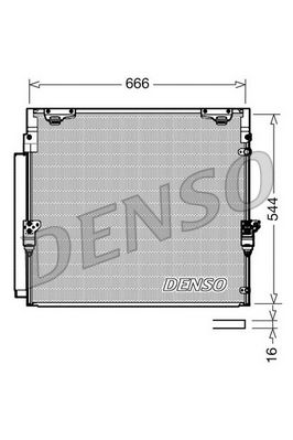 Denso Ac Condenser DCN50036 - image 2