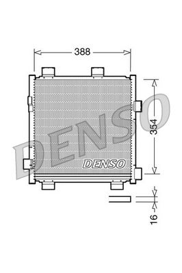 Denso Ac Condenser DCN50040 - image 2