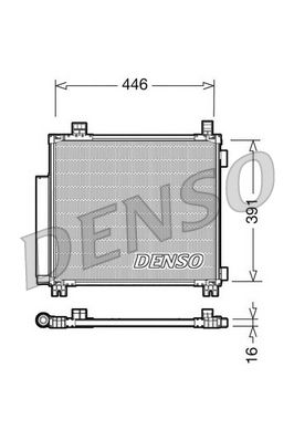Denso Ac Condenser DCN50045 - image 2