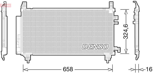 Denso Ac Condenser DCN50046 - image 2