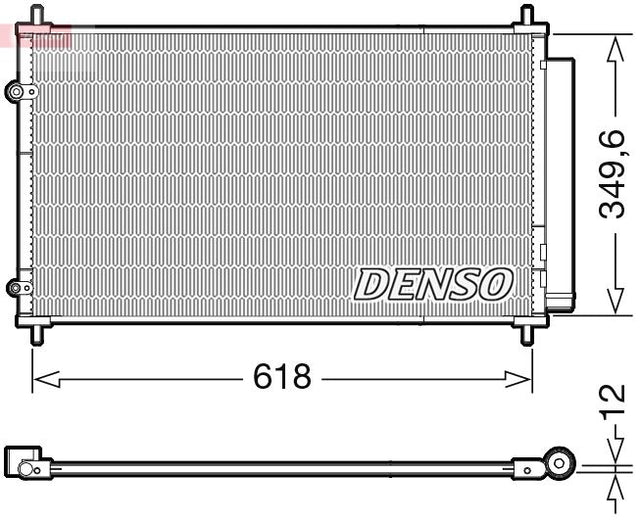 Denso Ac Condenser DCN50117 - image 2