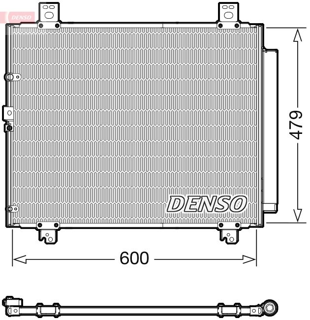 Denso Ac Condenser DCN50118 - image 2
