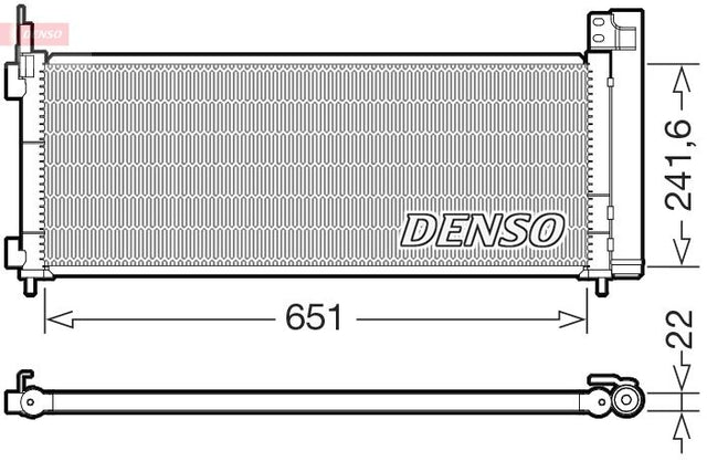 Denso Ac Condenser DCN50123 - image 2
