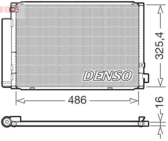 Denso Ac Condenser DCN50126 - image 2