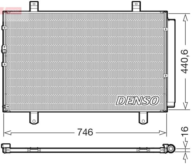 Denso Ac Condenser DCN50127 - image 2