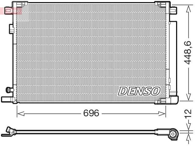 Denso Ac Condenser DCN50128 - image 2